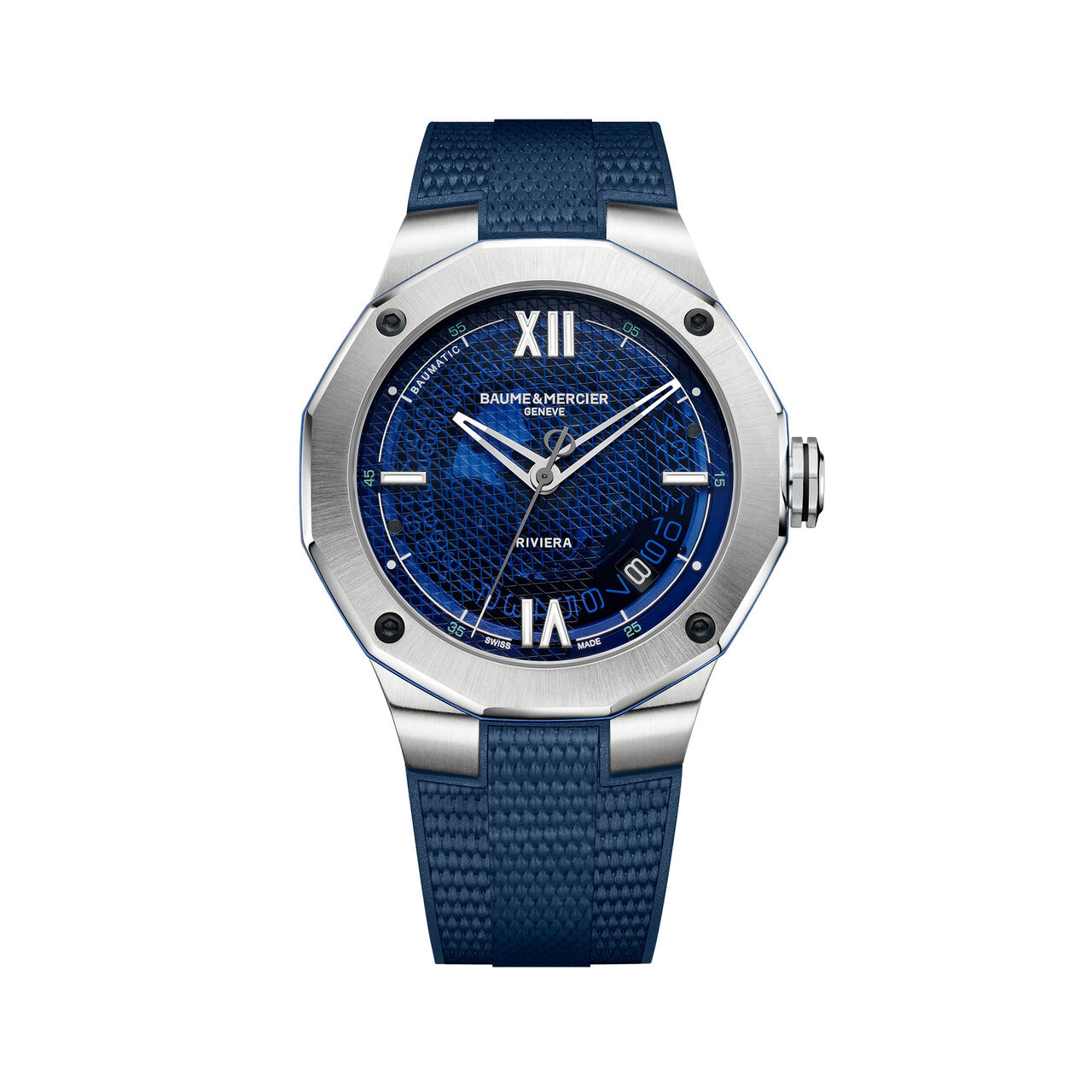 Baume & Mercier M0A10701 Riviera Automatic 42 mm Stainless Steel Front image number 0